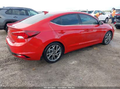 Lot #2995284345 2020 HYUNDAI ELANTRA LIMITED