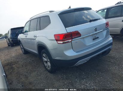 Lot #3035076941 2018 VOLKSWAGEN ATLAS 3.6L V6 SE/3.6L V6 SE W/TECHNOLOGY