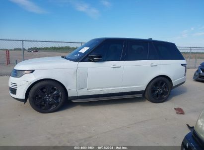 Lot #2992833842 2019 LAND ROVER RANGE ROVER 5.0L V8 SUPERCHARGED