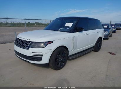 Lot #2992833842 2019 LAND ROVER RANGE ROVER 5.0L V8 SUPERCHARGED