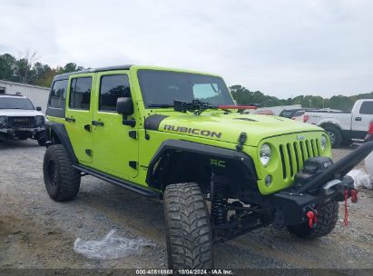 Lot #2995300514 2016 JEEP WRANGLER UNLIMITED RUBICON HARD ROCK