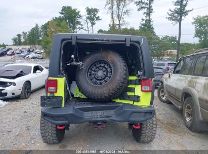 Lot #2995300514 2016 JEEP WRANGLER UNLIMITED RUBICON HARD ROCK