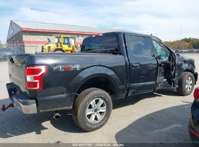 Lot #2989127310 2019 FORD F-150 XLT