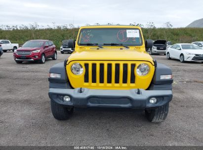 Lot #2995300502 2019 JEEP WRANGLER UNLIMITED SPORT S 4X4