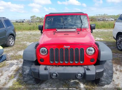 Lot #2992825825 2016 JEEP WRANGLER UNLIMITED SPORT