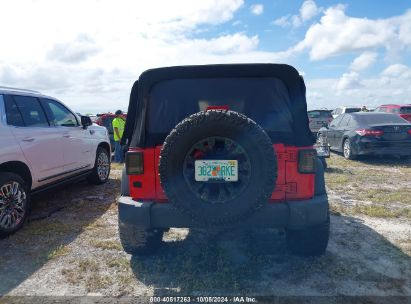 Lot #2992825825 2016 JEEP WRANGLER UNLIMITED SPORT