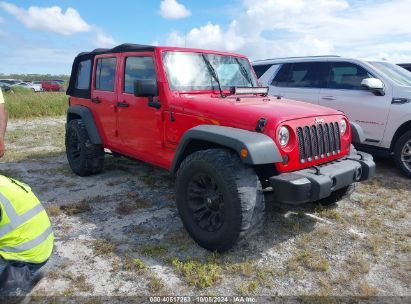 Lot #2992825825 2016 JEEP WRANGLER UNLIMITED SPORT