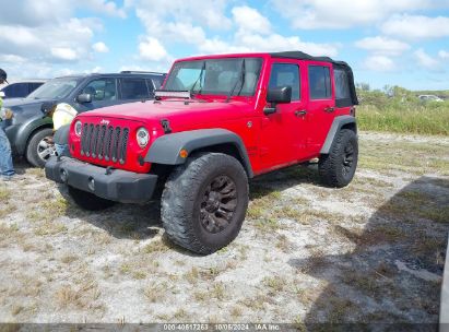 Lot #2992825825 2016 JEEP WRANGLER UNLIMITED SPORT