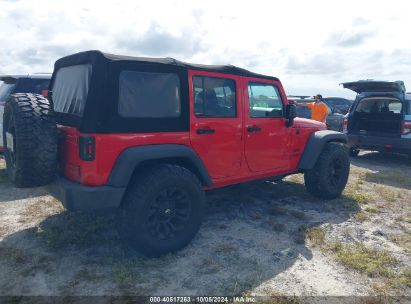 Lot #2992825825 2016 JEEP WRANGLER UNLIMITED SPORT