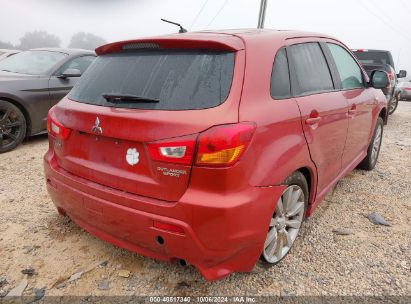 Lot #2992825804 2011 MITSUBISHI OUTLANDER SPORT SE