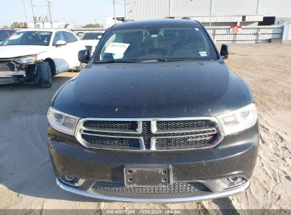 Lot #3035087053 2017 DODGE DURANGO SXT RWD