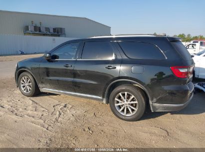 Lot #3035087053 2017 DODGE DURANGO SXT RWD