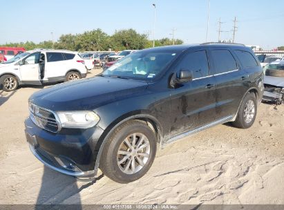 Lot #3035087053 2017 DODGE DURANGO SXT RWD