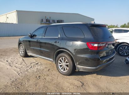 Lot #3035087053 2017 DODGE DURANGO SXT RWD