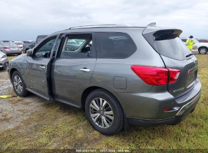 Lot #2992825808 2020 NISSAN PATHFINDER SL 2WD