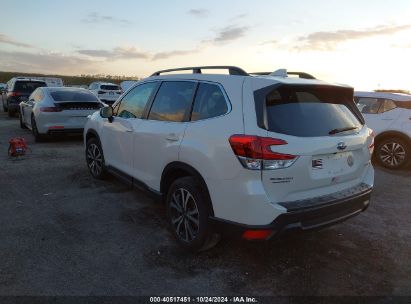 Lot #2992825440 2020 SUBARU FORESTER LIMITED