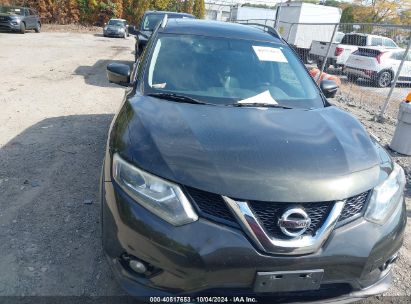 Lot #2995300480 2016 NISSAN ROGUE SL