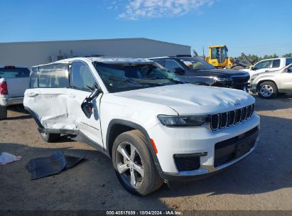 Lot #2990354512 2021 JEEP GRAND CHEROKEE L LIMITED 4X2