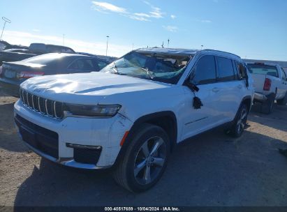 Lot #2990354512 2021 JEEP GRAND CHEROKEE L LIMITED 4X2