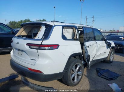 Lot #2990354512 2021 JEEP GRAND CHEROKEE L LIMITED 4X2