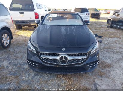 Lot #2992833846 2018 MERCEDES-BENZ S 560