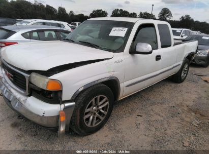 Lot #2992825427 2002 GMC SIERRA 1500 SLE