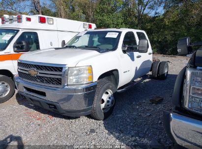 Lot #2992830400 2011 CHEVROLET SILVERADO 3500HD CHASSIS WORK TRUCK