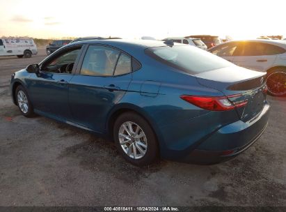 Lot #2992825414 2025 TOYOTA CAMRY LE