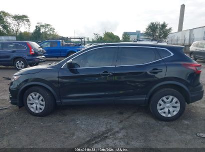 Lot #2992817913 2020 NISSAN ROGUE SPORT S AWD XTRONIC CVT