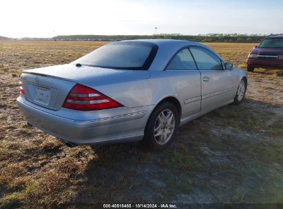 Lot #2992825416 2002 MERCEDES-BENZ CL 500