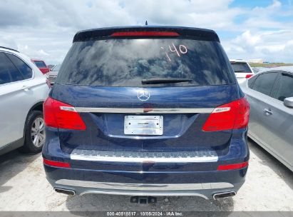 Lot #2996534120 2014 MERCEDES-BENZ GL 450 4MATIC