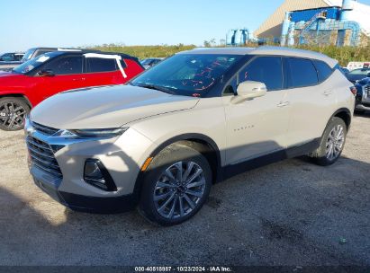 Lot #2992825395 2022 CHEVROLET BLAZER FWD PREMIER