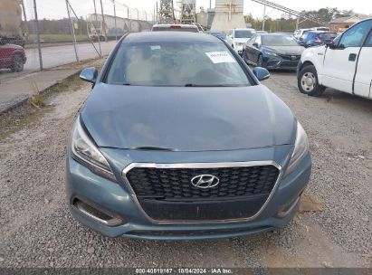 Lot #2992817907 2016 HYUNDAI SONATA HYBRID SE