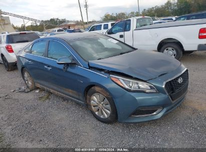 Lot #2992817907 2016 HYUNDAI SONATA HYBRID SE