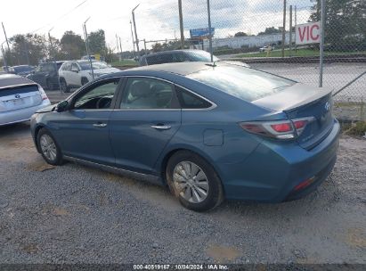 Lot #2992817907 2016 HYUNDAI SONATA HYBRID SE