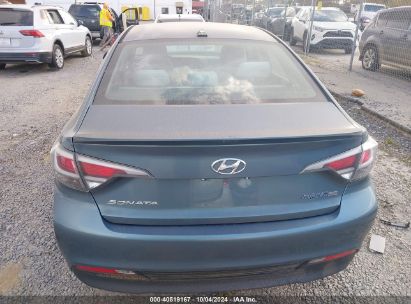 Lot #2992817907 2016 HYUNDAI SONATA HYBRID SE