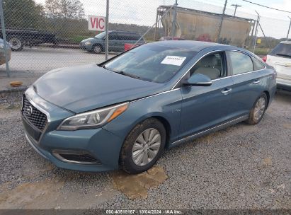 Lot #2992817907 2016 HYUNDAI SONATA HYBRID SE