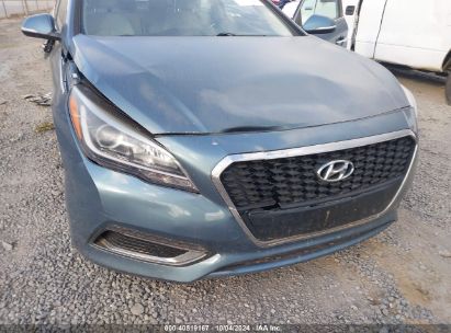 Lot #2992817907 2016 HYUNDAI SONATA HYBRID SE