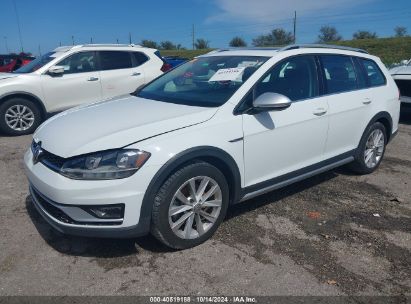 Lot #2992825389 2019 VOLKSWAGEN GOLF ALLTRACK TSI S/TSI SE/TSI SEL