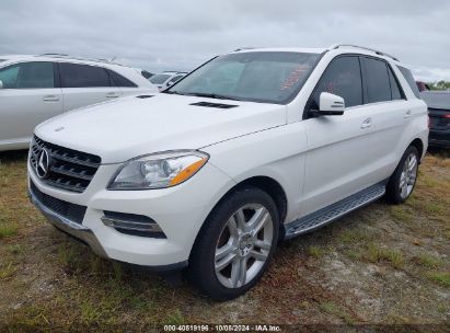 Lot #2991586682 2014 MERCEDES-BENZ ML 350