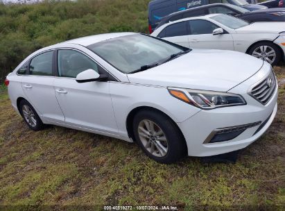 Lot #2991586679 2015 HYUNDAI SONATA SE