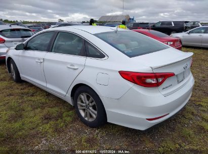 Lot #2991586679 2015 HYUNDAI SONATA SE