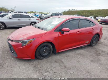 Lot #2995284346 2021 TOYOTA COROLLA LE