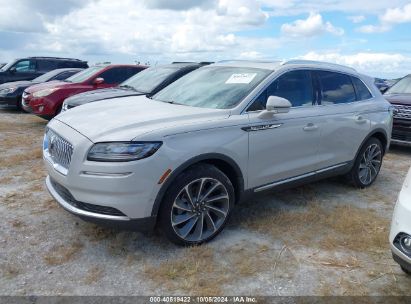 Lot #2995300434 2023 LINCOLN NAUTILUS RESERVE