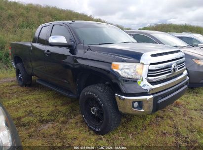 Lot #2991586680 2017 TOYOTA TUNDRA SR5 5.7L V8