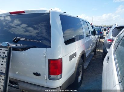 Lot #2991586678 2001 FORD EXCURSION LIMITED