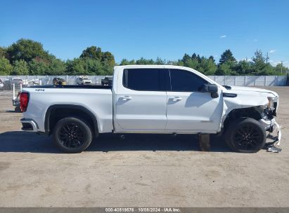 Lot #2995300426 2021 GMC SIERRA 1500 4WD  SHORT BOX ELEVATION