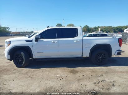 Lot #2995300426 2021 GMC SIERRA 1500 4WD  SHORT BOX ELEVATION