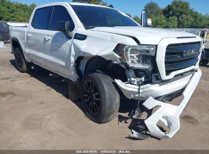 Lot #2995300426 2021 GMC SIERRA 1500 4WD  SHORT BOX ELEVATION