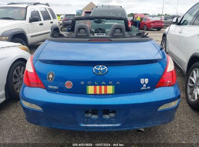 Lot #2995300423 2008 TOYOTA CAMRY SOLARA SLE